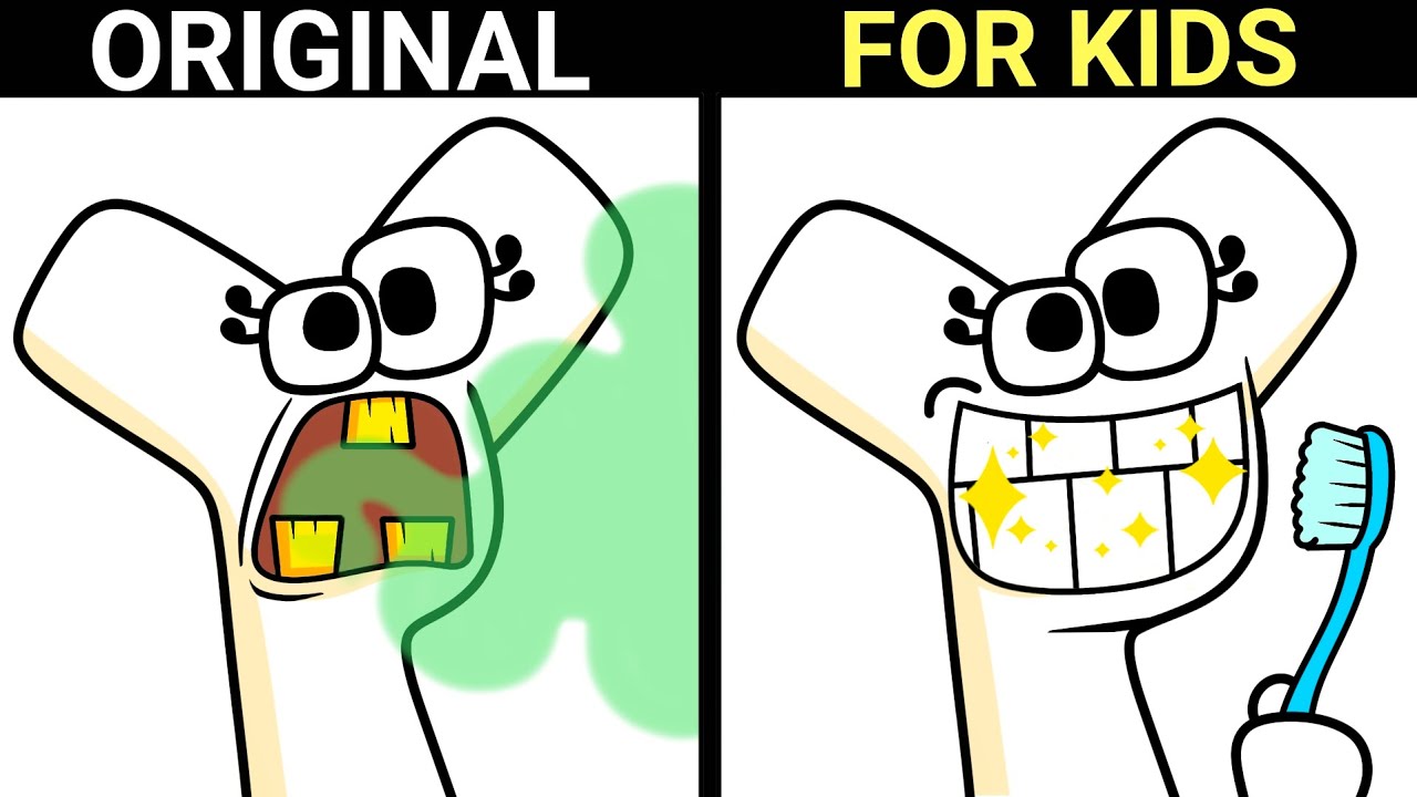 Brush Your Teeth Y | Alphabet Lore x Number Lore (ASMR)
