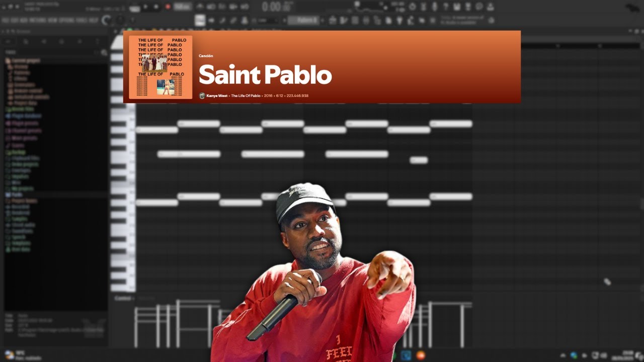 How SAINT PABLO by KANYE WEST was made 98% ACCURATE (FLP IN THE DESCRIPTION)