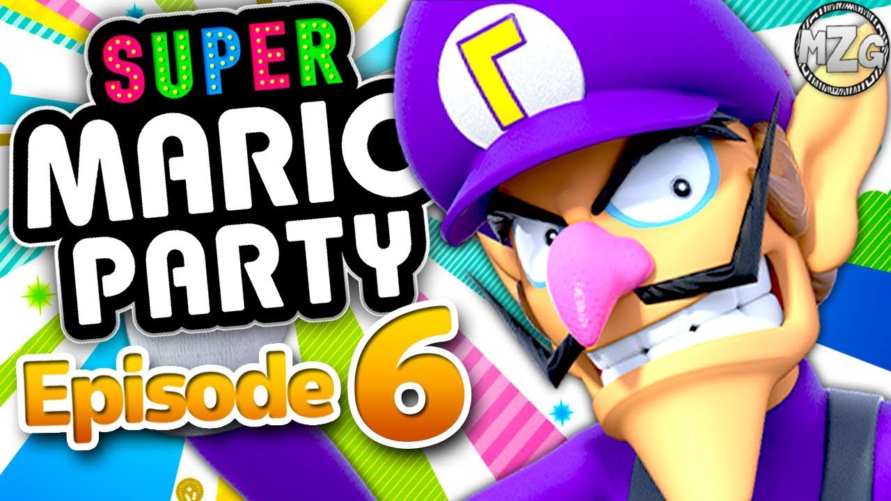 Super Mario Party Gameplay Walkthrough - Episode 6 - Sound Stage! Waluigi! (Switch)