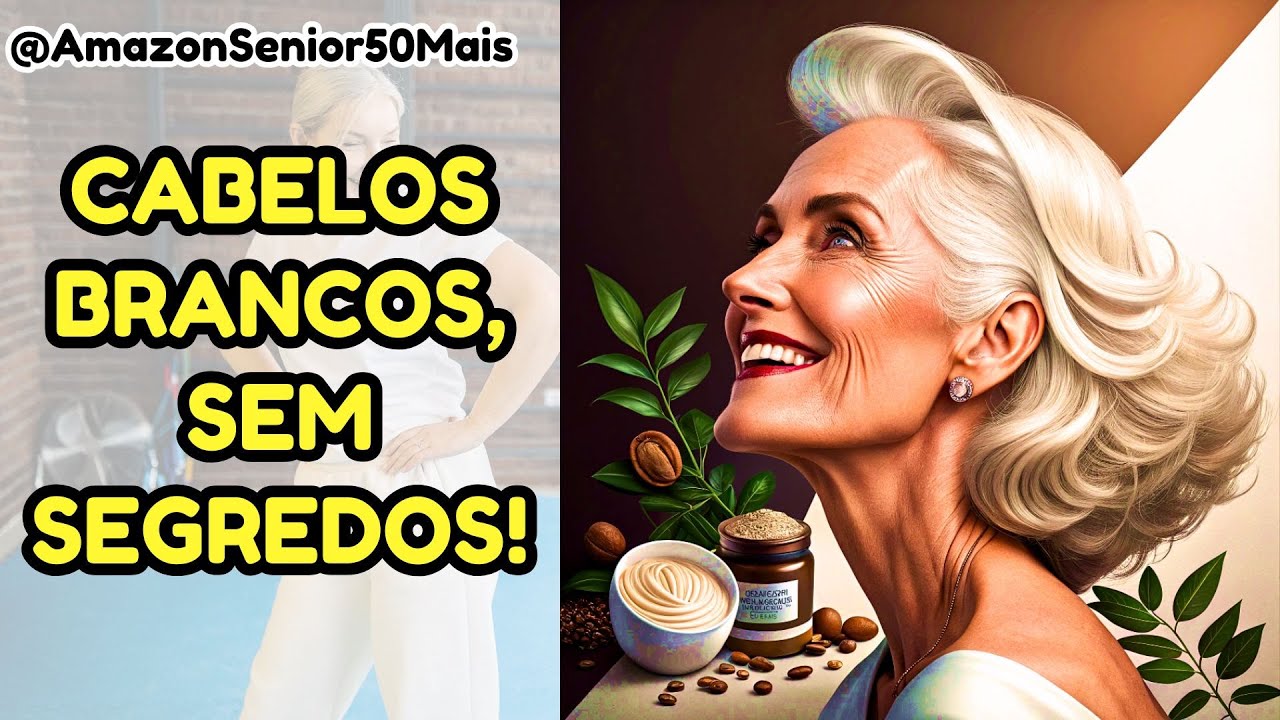 Cabelos Brancos Radiantes? 🤫 Segredo INÉDITO para Cor e Brilho PERFEITOS! ✨