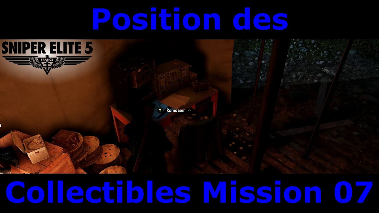 Sniper Elite 5 - Guide Collectibles - Mission 07 