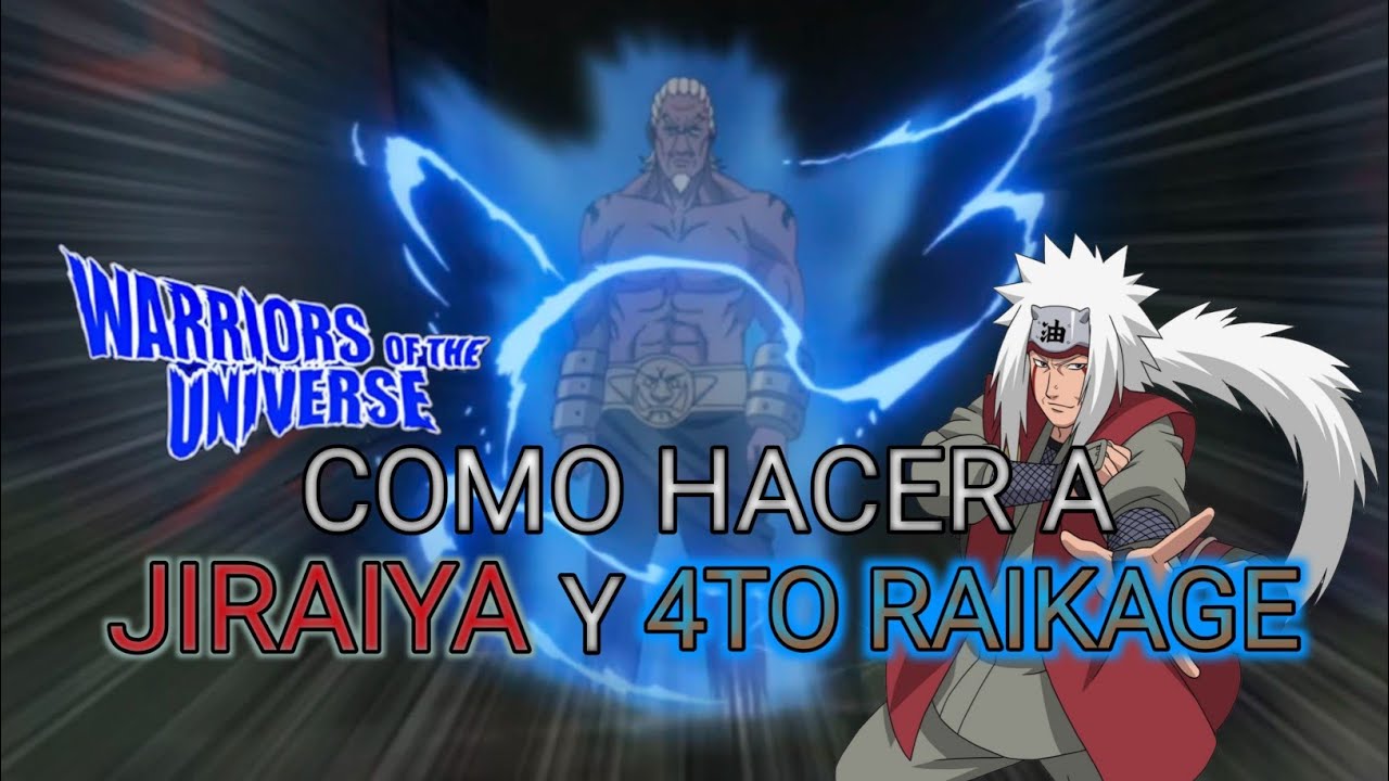 2×1: Como hacer a Jiraiya y 4to Raikage