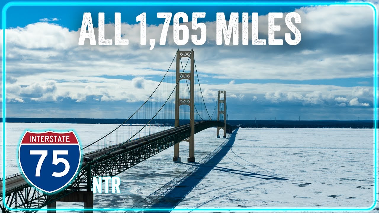 I-75 Complete Drive | From Freezing Michigan to Sunny Florida