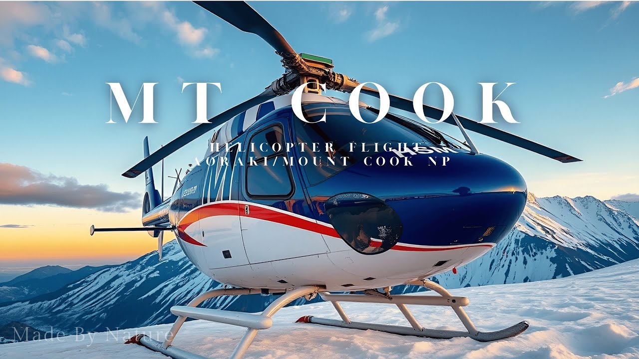 Mt Cook Fox Glacier Helicopter Flight with snow landing