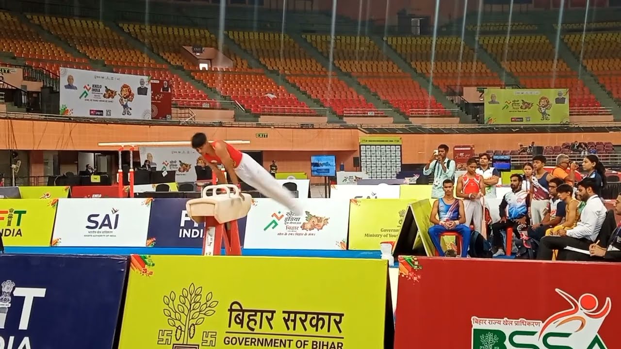 Khelo India Youth Games 2025 Artistic Gymnastics Men Individual Final #youtube #gymnast