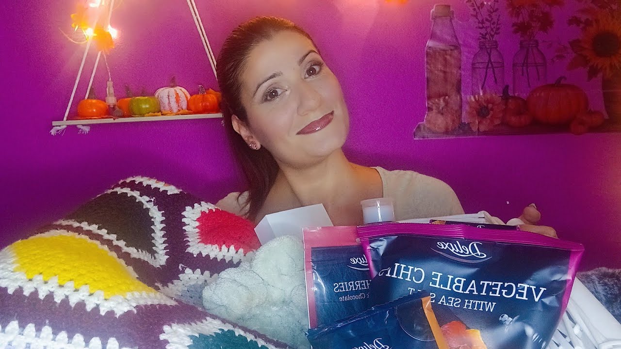 Greek Asmr- Autumn pampering🍁🌰 Let me spoil you ♥️#pampering #takingcare #cozy #snacks #skincare