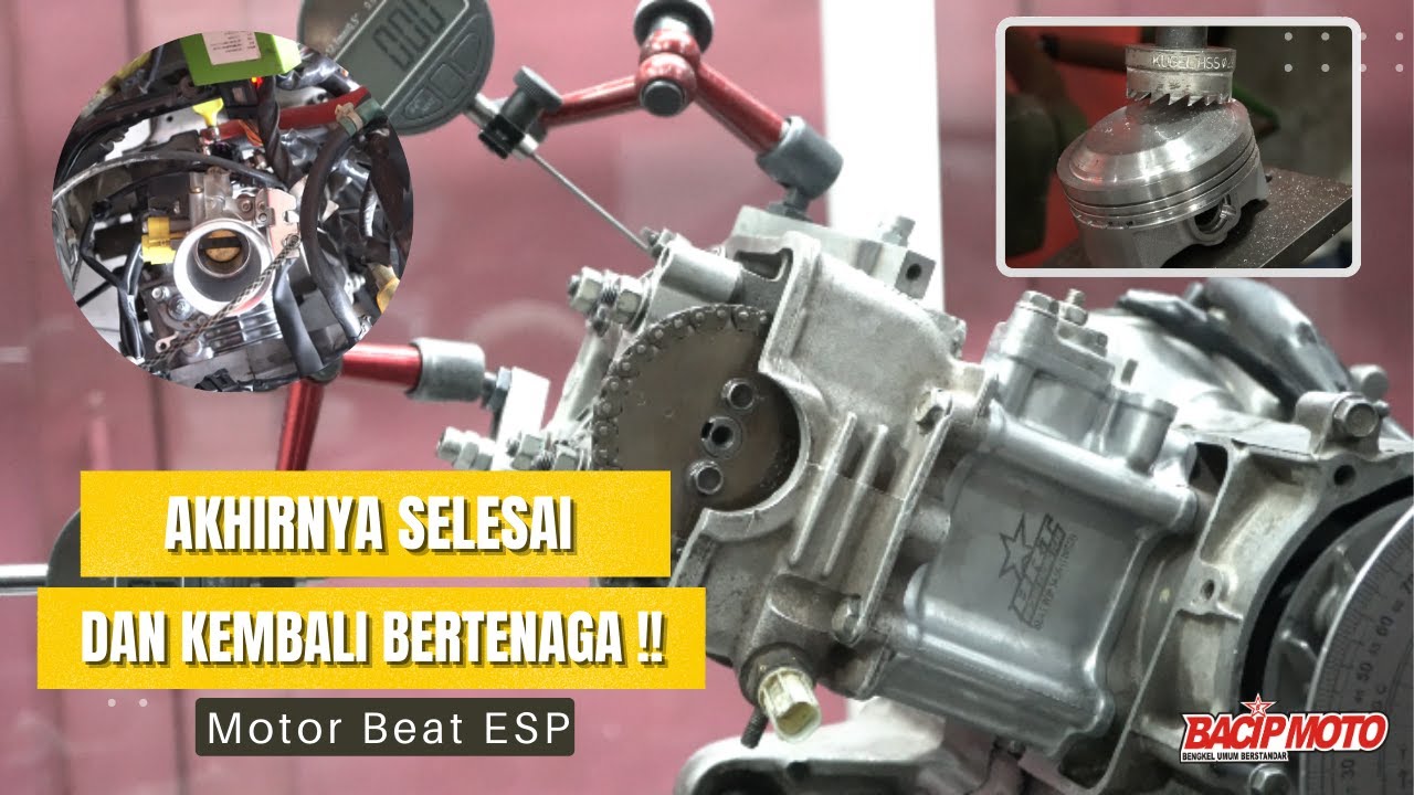 BORE UP TAPI TENAGA LEMAH  #3 HASILNYA STATER LEBIH HALUS DAN POWER NAIK!
