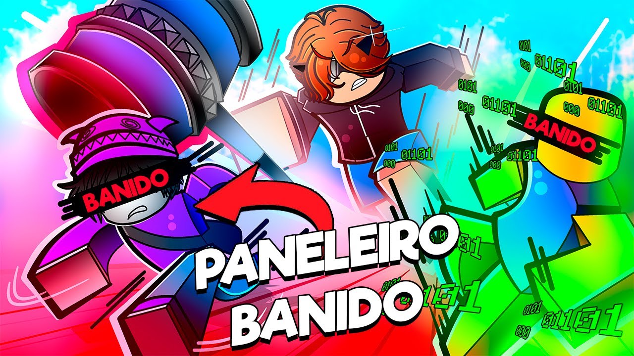 FIZ UMA PANELINHA DE HACKERS SEREM BANIDOS DO JUJUTSU SHENANIGANS E DO ROBLOX