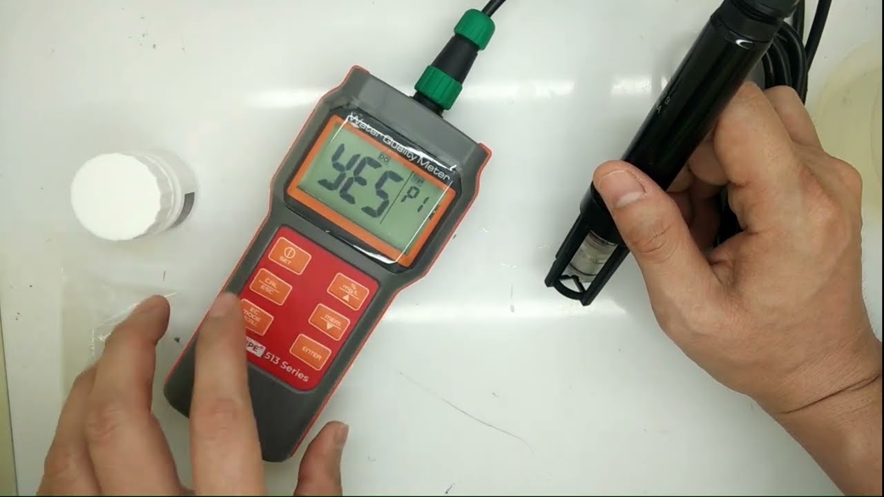 PONPE 513DO DO METER เครื่องวัดออกซิเจนในน้ำและอุณหภูมิ (วีดีโอแนะนำการใช้งาน)