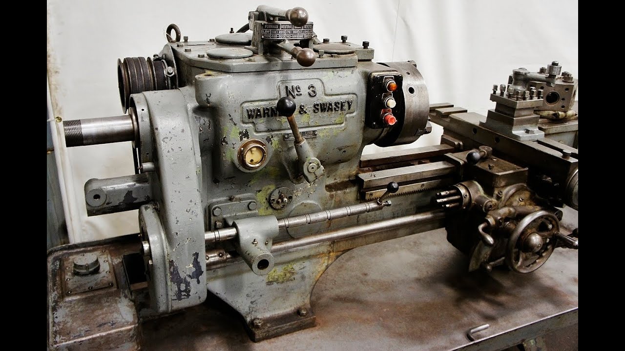 WARNER & SWASEY No. 3 Universal Ram Type Turret Lathe M1200