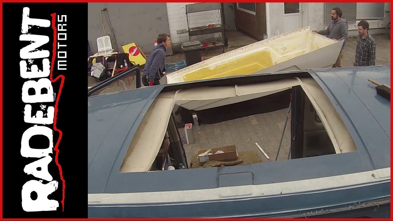 Radebent Motors // VW T3 Hochdach aufkleben part1 F.03