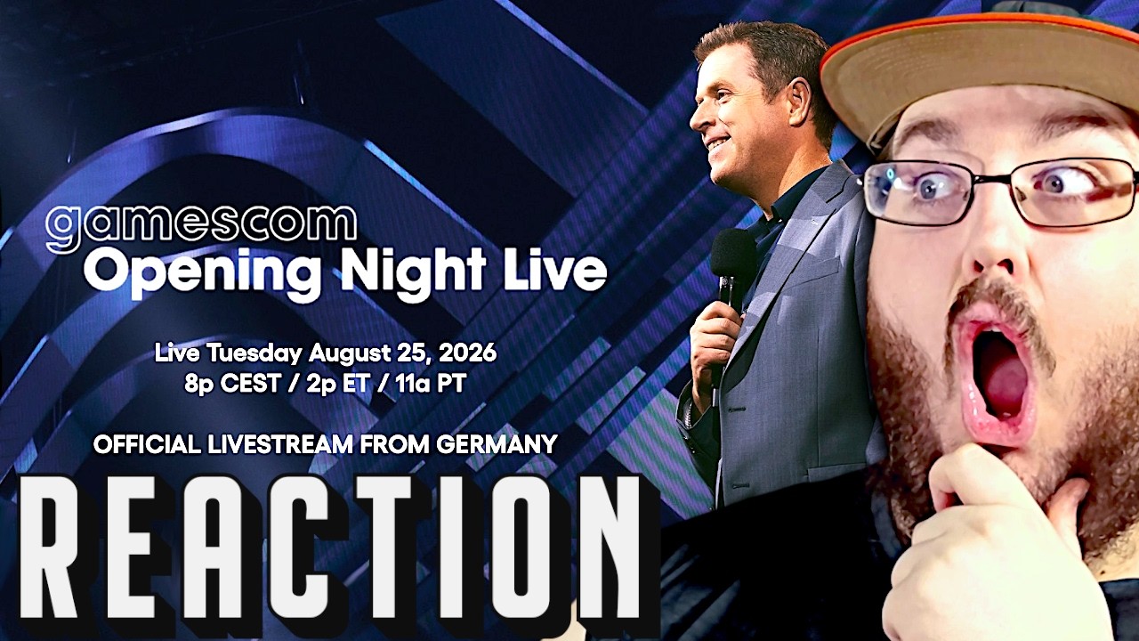 gamescom Opening Night Live 2026 ONL Official Livestream 🔴 LIVE REACTION STREAM!!!