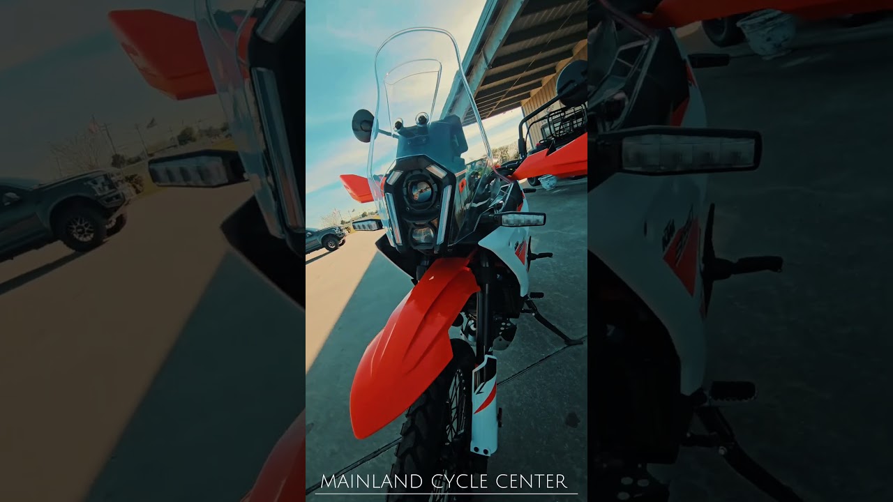 Тизер KTM 390 ADVENTURE R 2026 года 