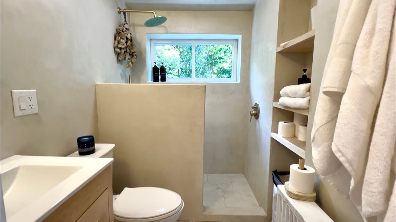 MICROCEMENT BATHROOM… Would I do it Again??? | My Thoughts after 9 Months | Microcement Review