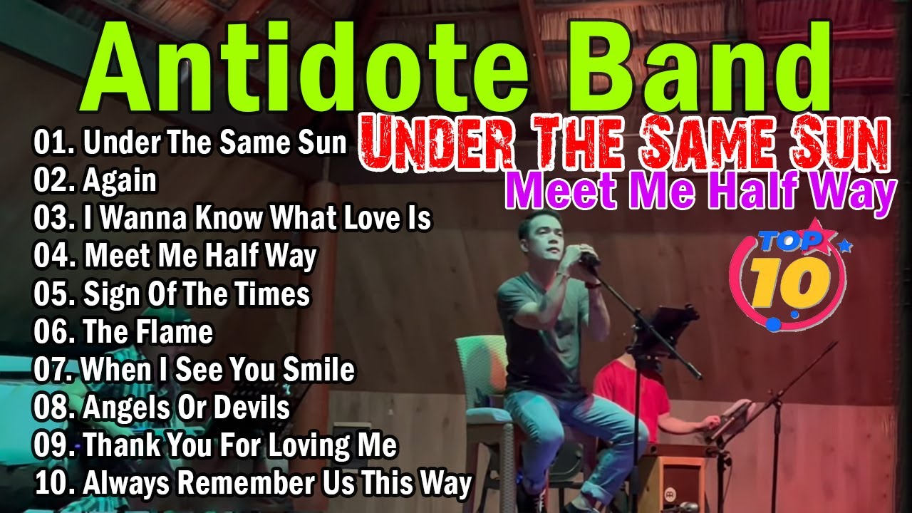 Antideto Band Nonstop Cover Opm Tagalog Songs | Best Love Songs 2024 | Under The Same Sun, The Flame