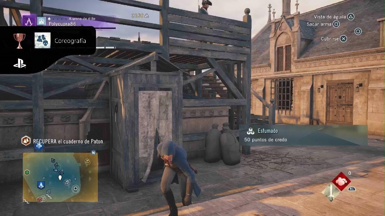 Assassin's Creed Unity_🏆 Coreografía 🏆 trofeo y explicación ⬇️
