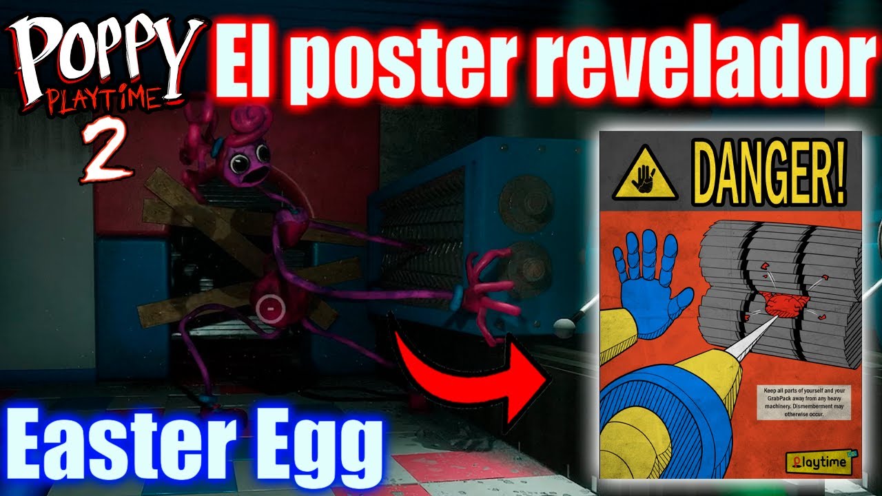 El POSTER que revelo la MUERTE de Mommy Long Legs Poppy Playtime Chapter 2