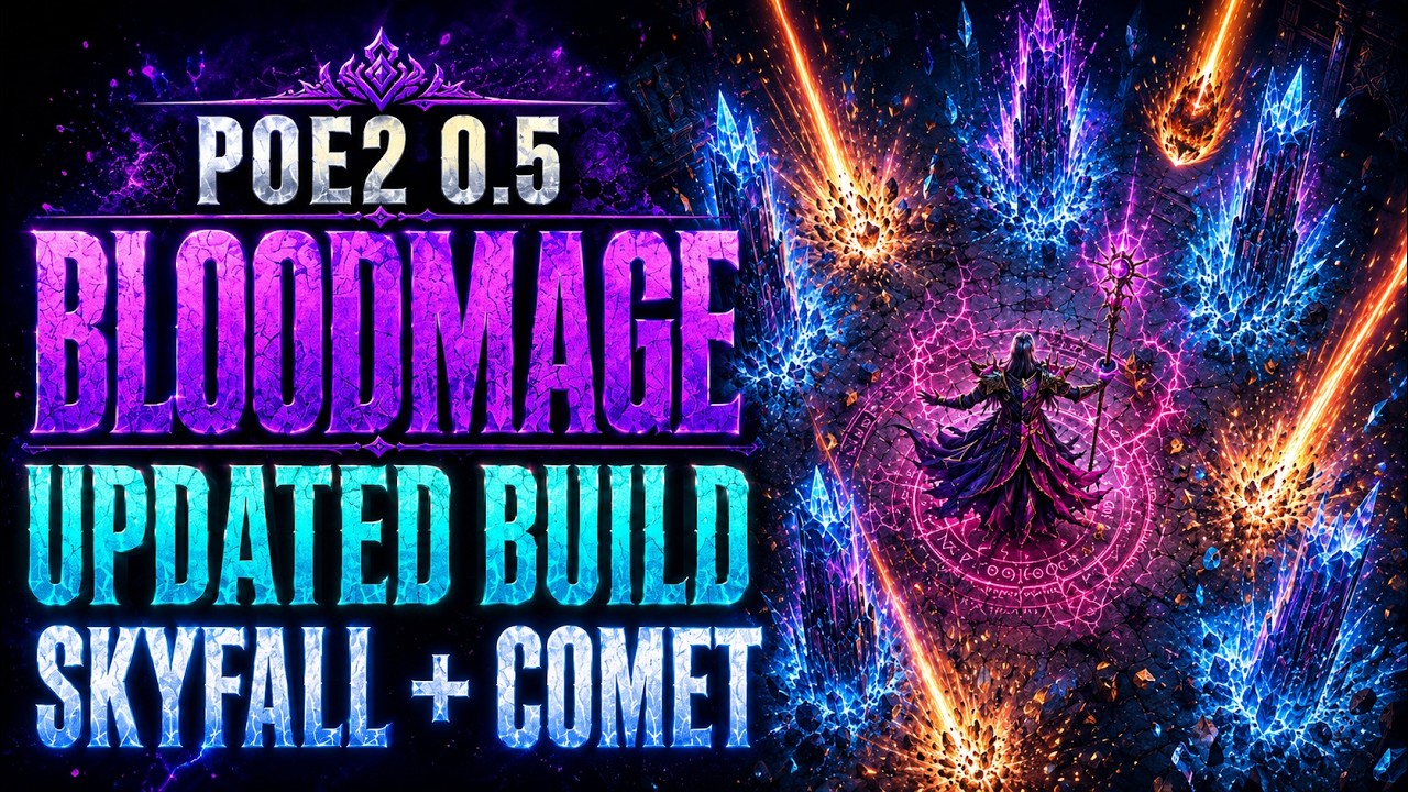 POE2 0.5 BLOOD MAGE: CoC & CoA  (update)