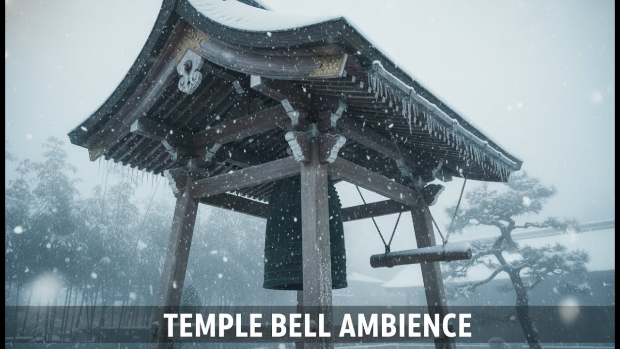 Temple Bell Ambience for Sleep & Stillness