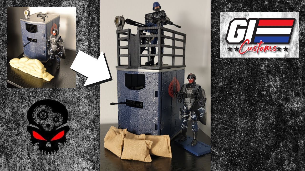 Лучшая сборка укрепления G.I. Joe &mdash; улучшенная с помощью Gridiron Studios и GI Custom