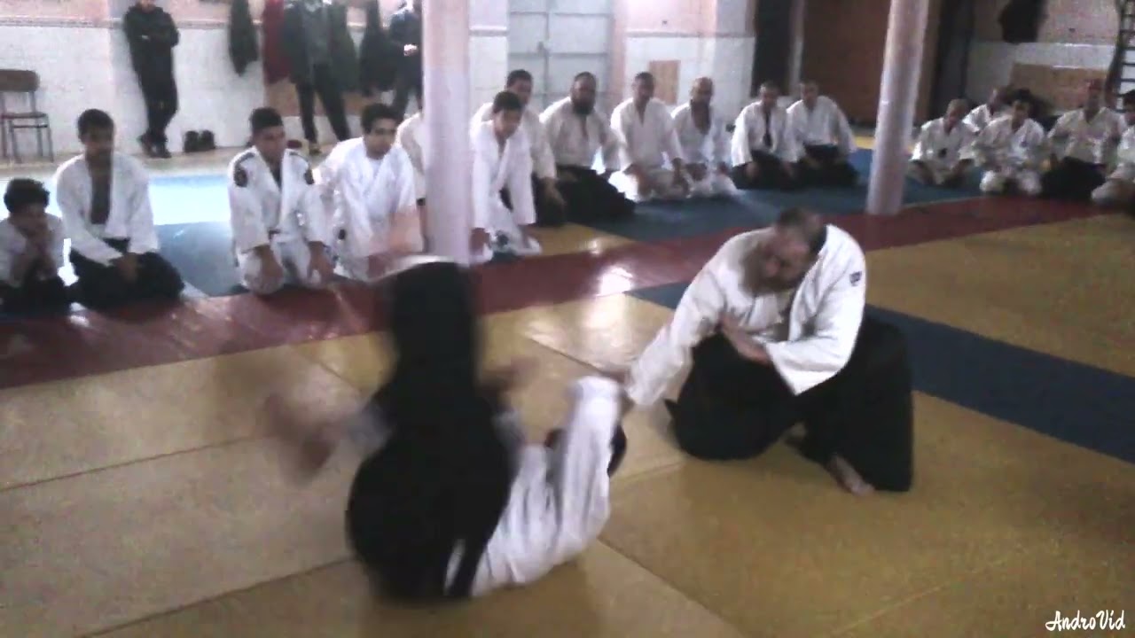 Aïkido, Maître Bachir Uke Nassim OLDACHE