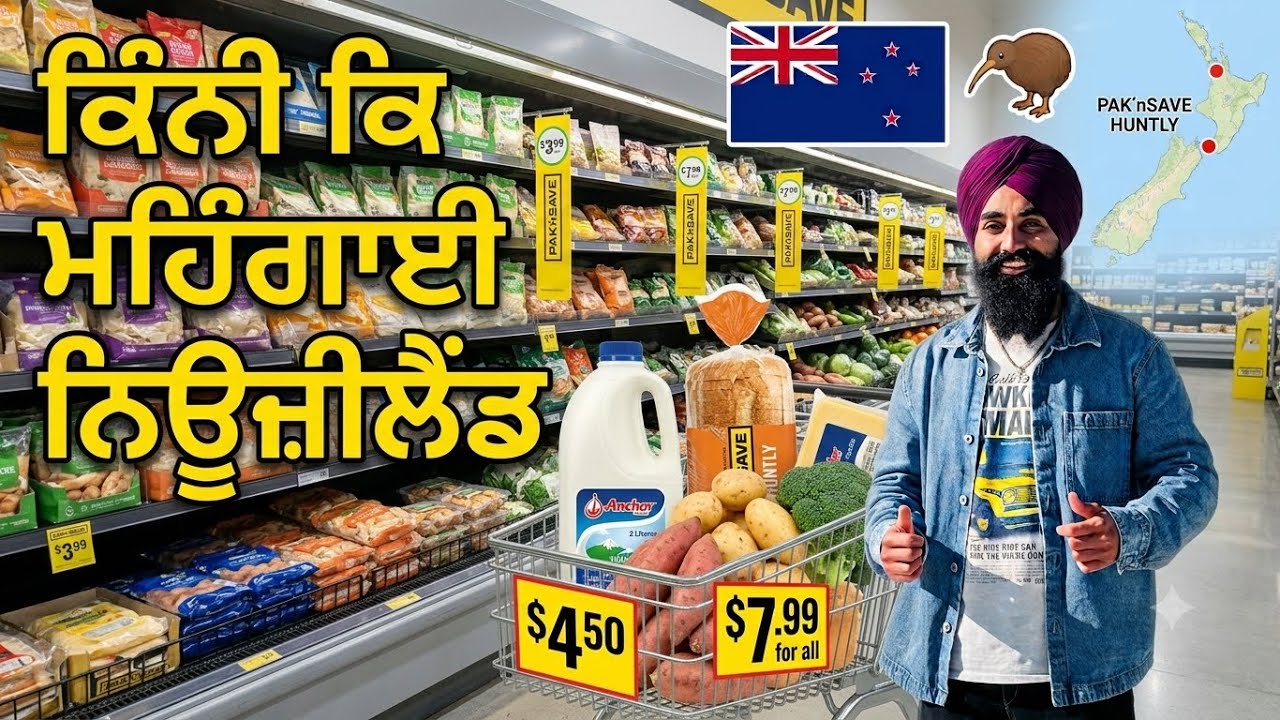 ਕਿੰਨੀ ਕਿ ਮਹਿੰਗਾਈ ਨਿਊਜ਼ੀਲੈਂਡ   pakn save grocery explained   ExploreNZworld