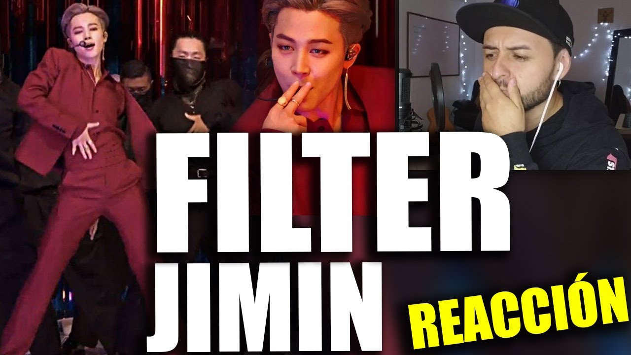 😱 JIMIN HA CRECIDO 🔥 REACCION POR PRIMERA VEZ | FILTER - JIMIN | BTS ( Live performance ) 🎧