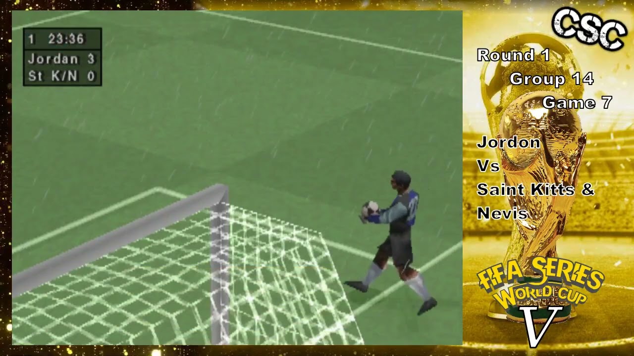 Fifa Series World Cup V: Jordon Vs Saint Kitts & Nevis