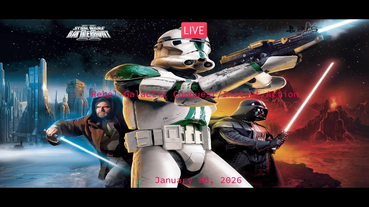 Star Wars: Battlefront II (PS5) - Rebel Galactic Conquest/Instant Action