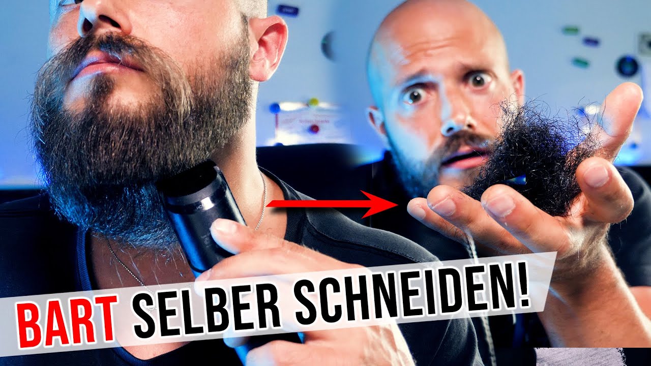BART selbst in FORM schneiden mit Übergang | Bartwuchs Info Check