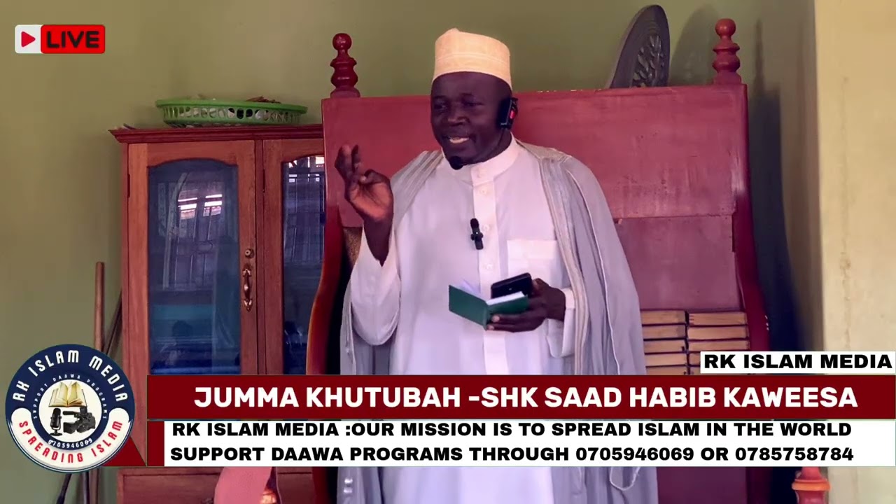 JUMMAH KHUTUBAH 16-01-2026 -SHK SAAD HABIB KAWEESI 