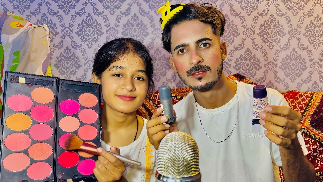 ASMR My Boyfriend Makeup 💄