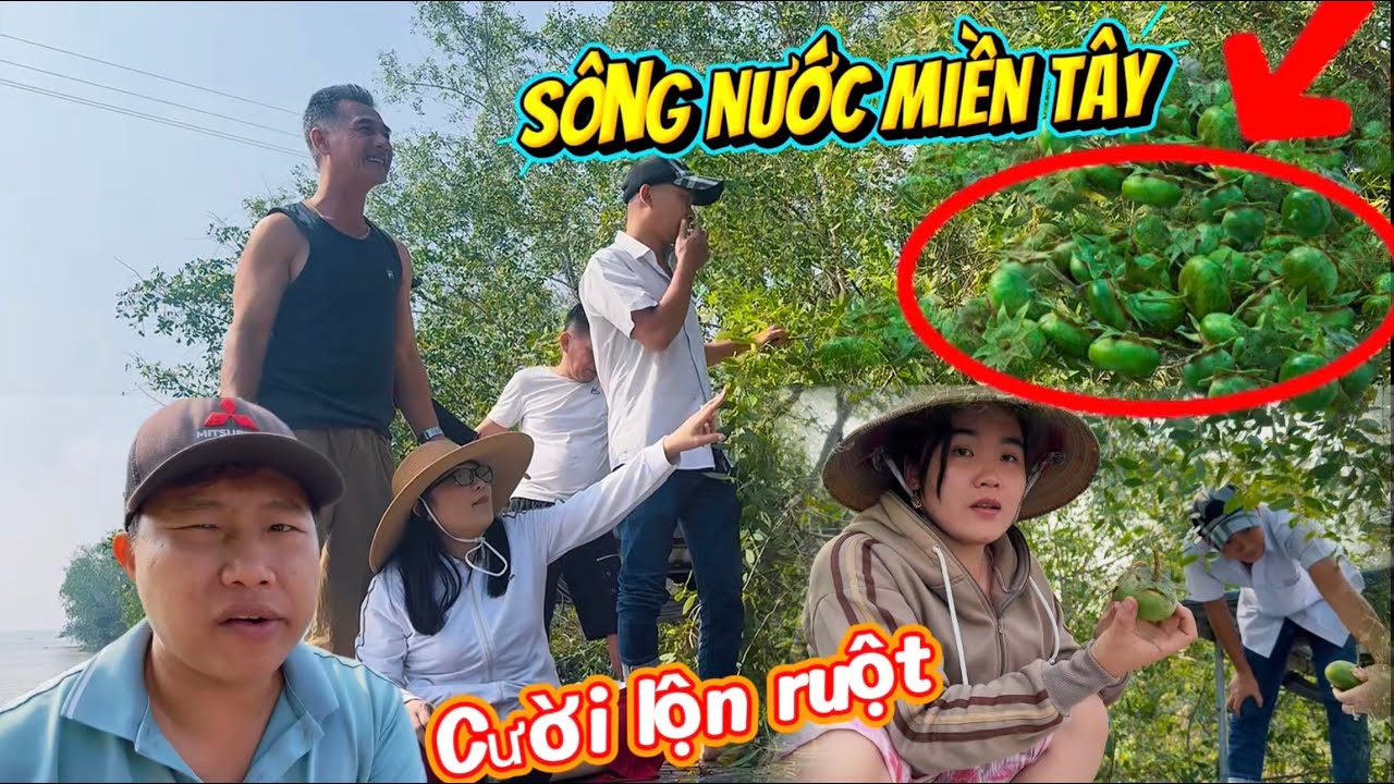 Chạy Ghe Trên Sông Hàm Luông Hái Bần Và Dùng Bữa Cơm Với Gia Đình Để Chia Tay Về Cà Mau…