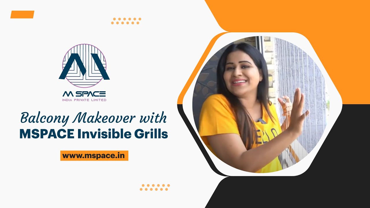 Balcony Makeover with Mspace Invisible Grills | Client Project