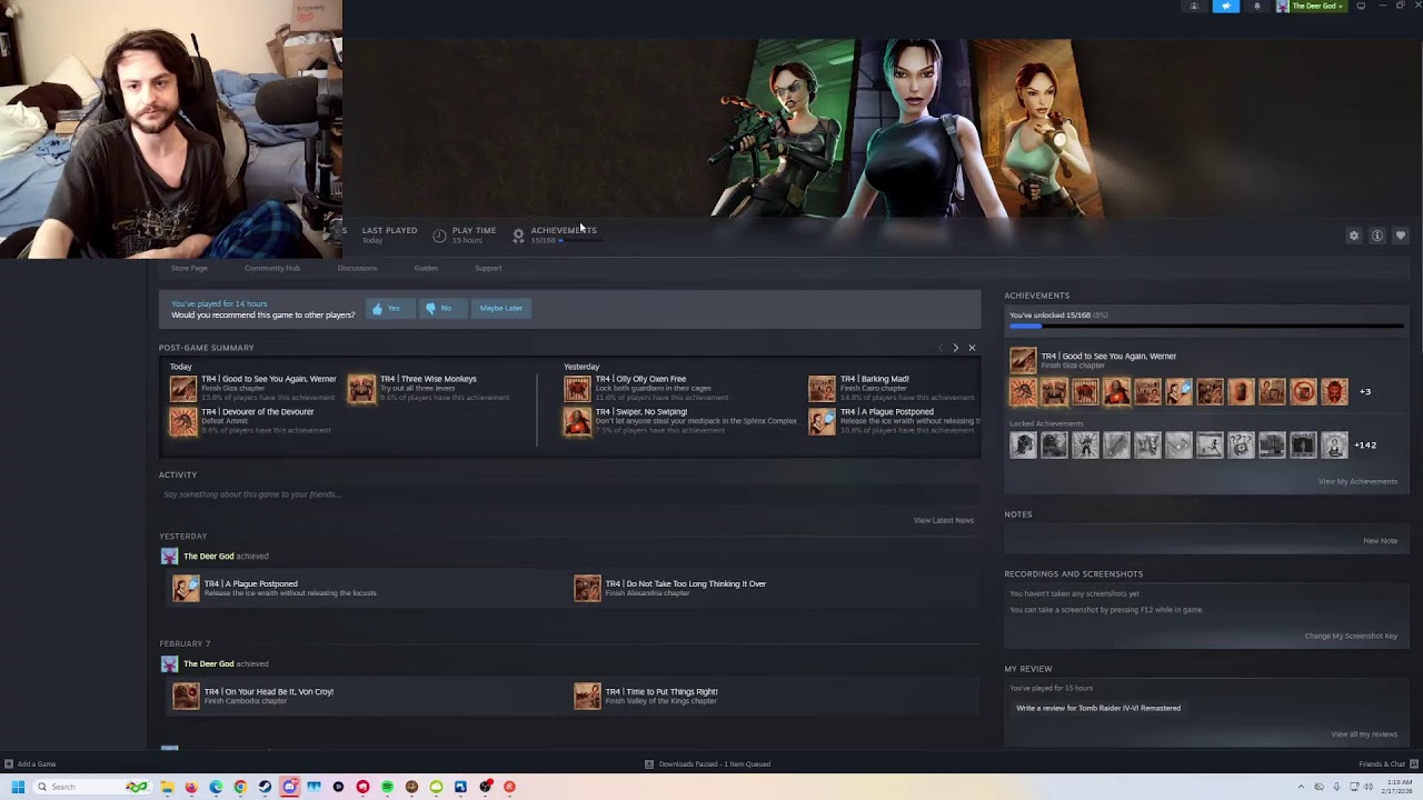 First Time Playing Tomb Raider 4 The Last Revelation