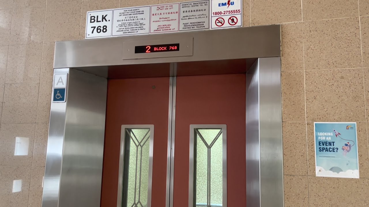 THE LAST DONG YANG TRACTION LIFT IN WOODLANDS.