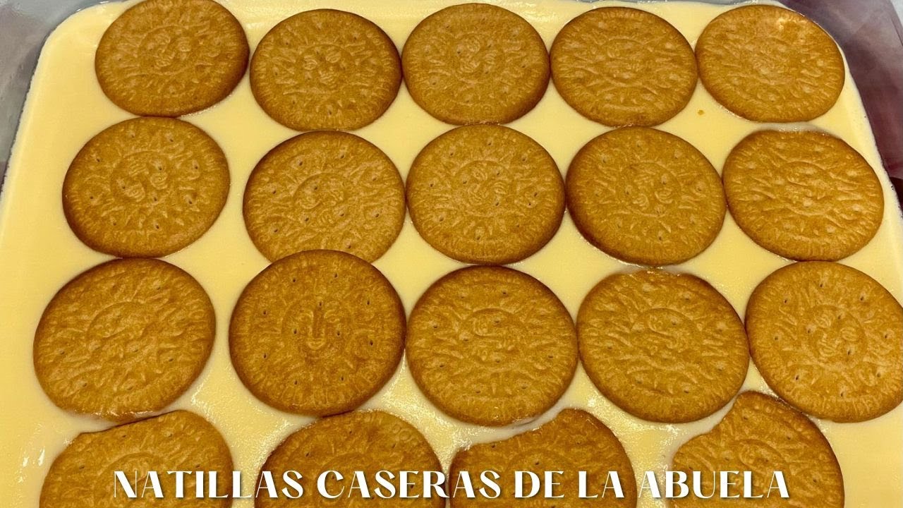 NATILLAS 😋 CASERAS DE LA ABUELA👩🏻‍🍳 CON THERMOMIX 6!!