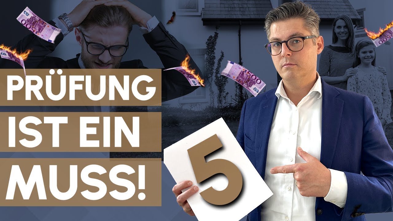 5 Gründe warum Sie Ihren Immobilienkaufvertrag prüfen müssen