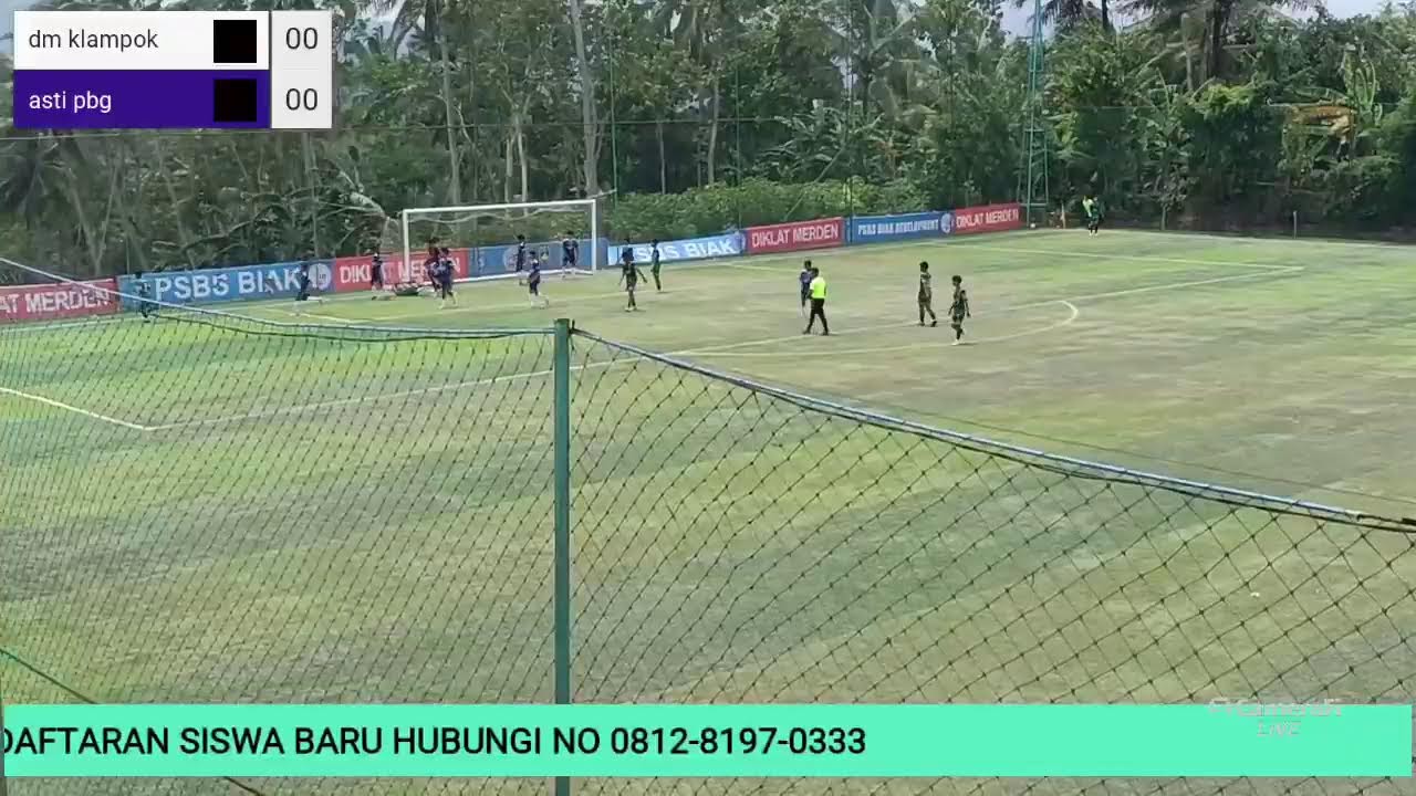 Diklat Merden TV's broadcast liga topskor zona banjarnegara, dm klampok vs asti pbg