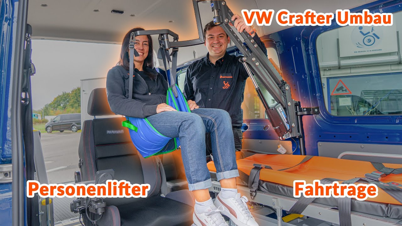 Personenlifter im behindertengerechten VW Crafter | Umbau des Monats