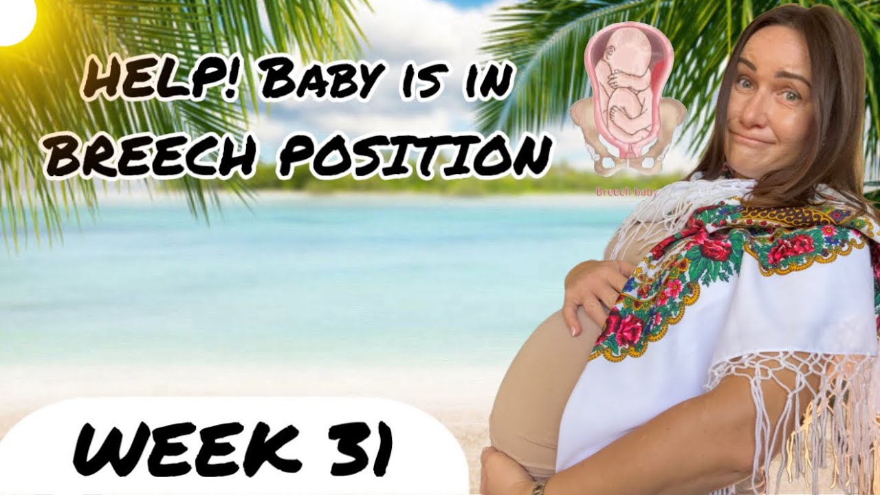 Week 31: Pregnancy Vlog: HELPFUL TIPS AND EXERCISES when Baby is in breech position!