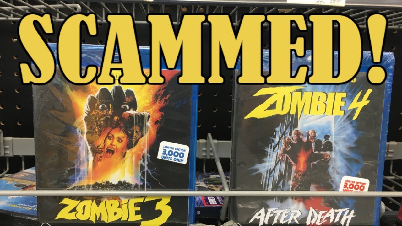 Обман в Walmart с Blu-Ray дисками ужасов Severin! (Подделка, пиратка)