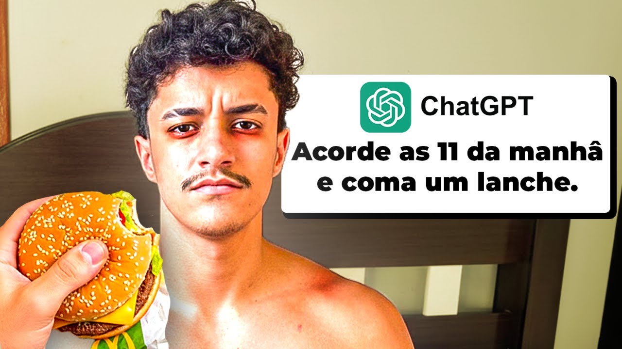 Criei a PIOR ROTINA MATINAL com I.A ☀️