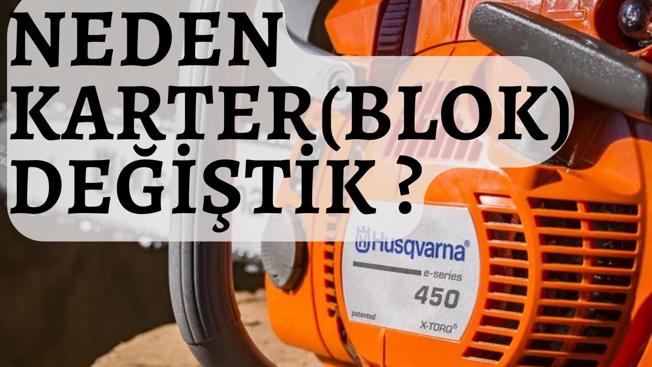 HUSQVARNA 450 BLOK DEĞİŞİMİ NASIL YAPILIR ? (REPAIR AND MODIFICATION)