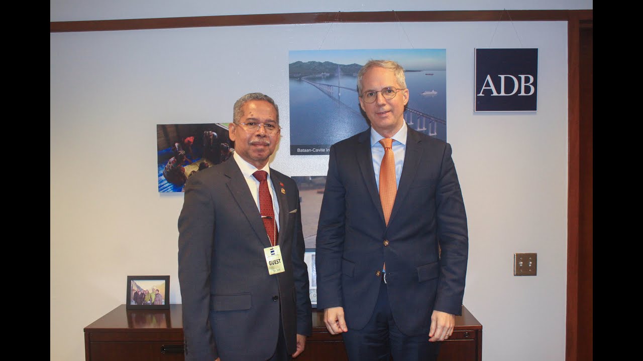 ADB no Timor Leste Kompremetidu Atu Avansa Infraestrutura Ne’ebé Sustentável No Transformasaun Dijit