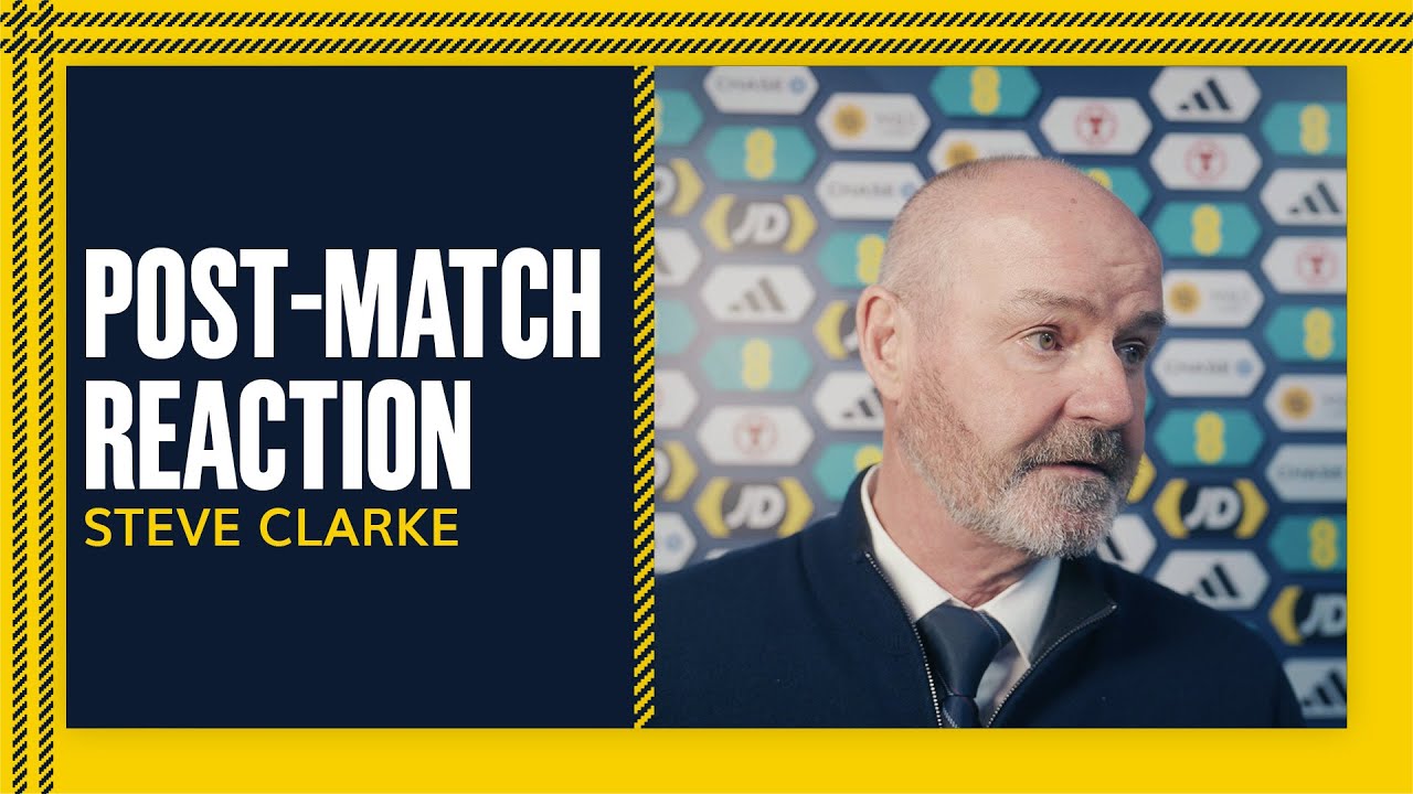 Steve Clarke Post-Match Reaction | Scotland 0-0 Portugal | UEFA Nations League