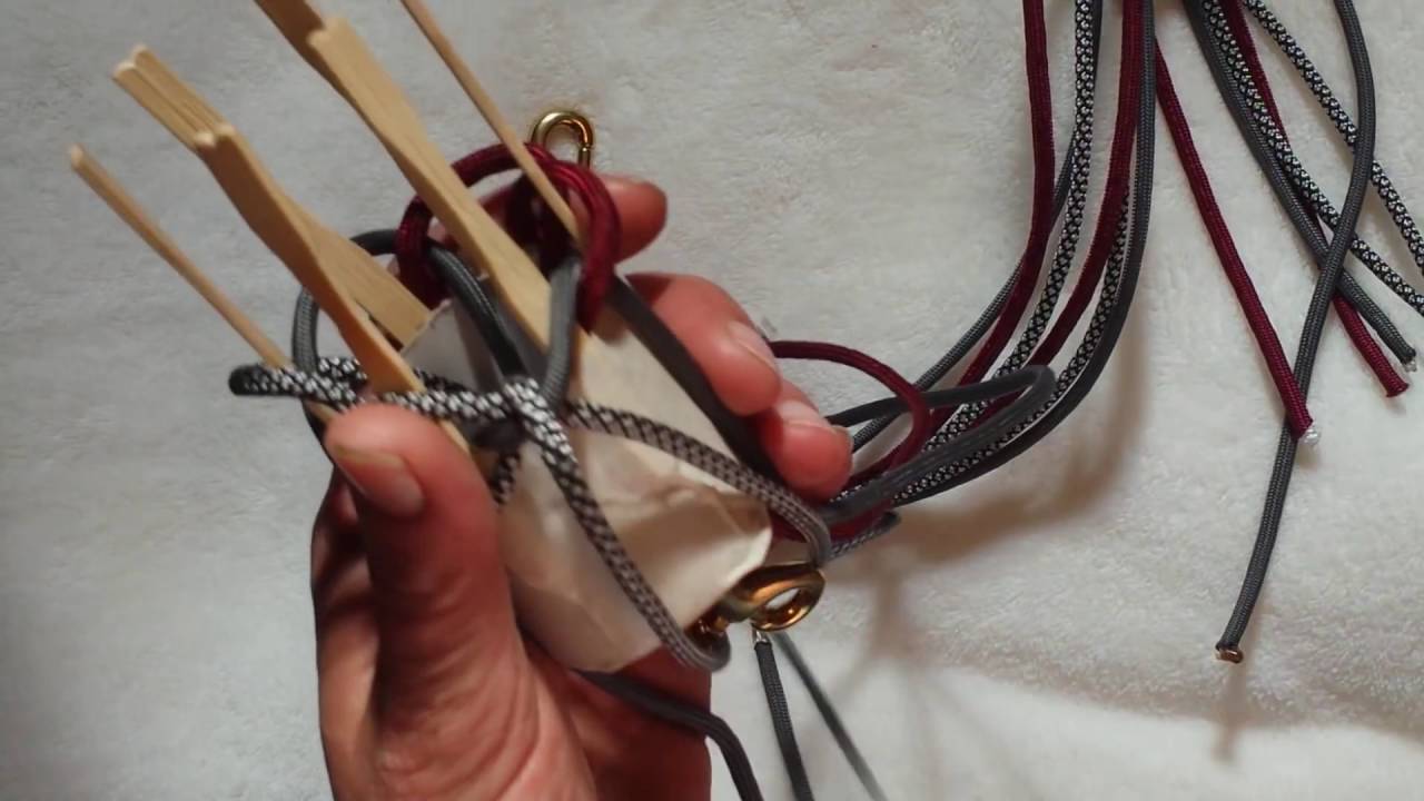 Diamantknoten Paracord einfach gemacht