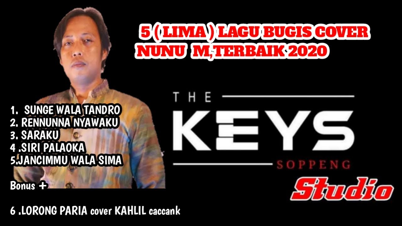 5 ( LIMA  ) lagu BUGIS cover NUNU M .TERBAIK dan TERPOPULER 2020