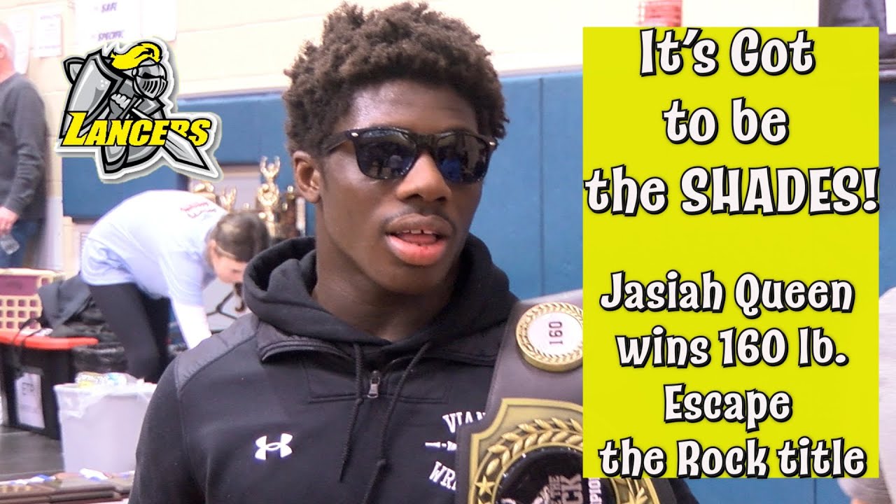 Jasiah Queen | St. John Vianney | 2023 160 lb. Escape the Rock Champion