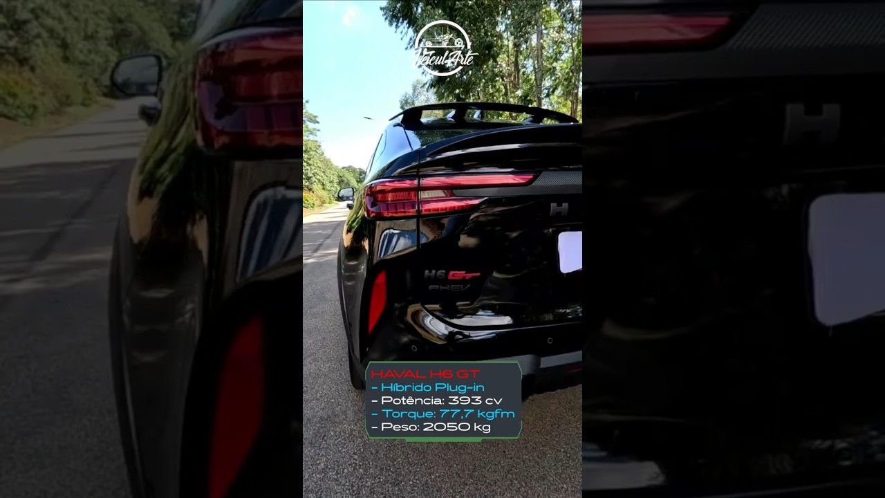 Haval H6 GT 0 a 100 km/h! Como anda o SUV de 393 cv e 77 kgfm da GWM? - VeiculARTE